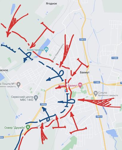 В Бахмуте идут вязкие, кровопролитные уличные бои, оркестранты наступают, противник пятится В Бахмуте идут вязкие, кровопролитные уличные бои, оркестранты наступают, противник пятится