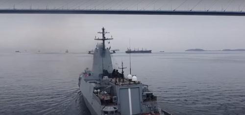 Российский корвет в ходе проверки ТоФ стрелял на отлично 