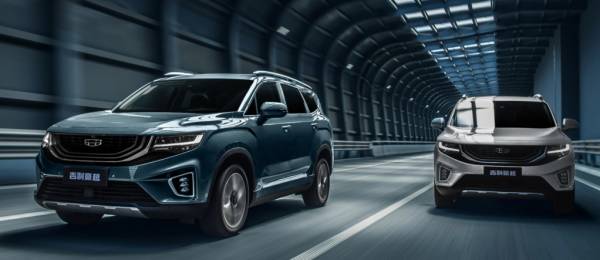 В Россию приедет семиместный кроссовер Geely Okavango