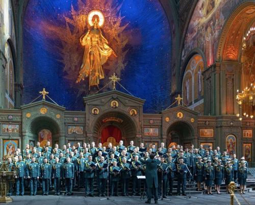 В Главном храме ВС РФ состоялся Пасхальный хоровой собор В Главном храме ВС РФ состоялся Пасхальный хоровой собор