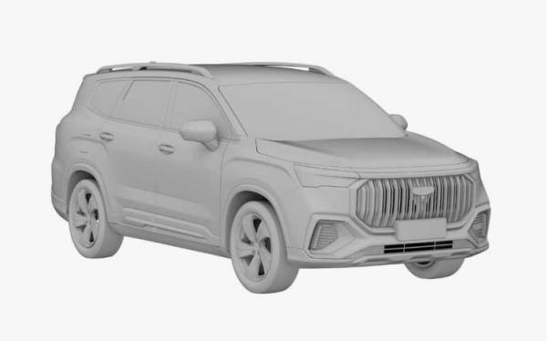 В Россию приедет семиместный кроссовер Geely Okavango