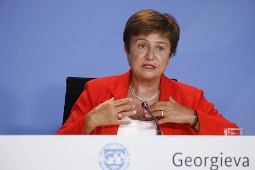 Глава МВФ Георгиева заявила, что мировая экономическая система находится в уязвимой ситуации 