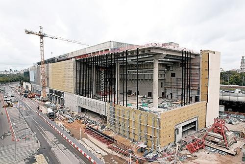 В Москве продолжается строительство комплекса самбо и бокса