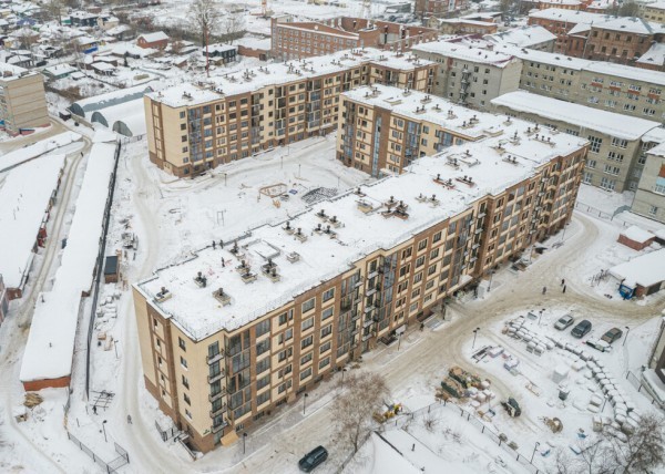 Ввод жилья в Томске вырос в 4,2 раза Ввод жилья в Томске вырос в 4,2 раза