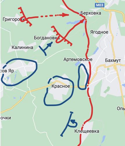 В блогосфере обсуждают контрнаступление ВСУ под Бахмутом В блогосфере обсуждают контрнаступление ВСУ под Бахмутом