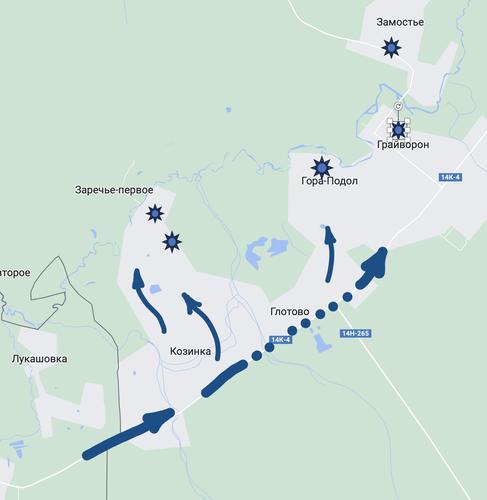 Украинская рейдовая группа прорвалась в Белгородскую область на глубину около 7 км