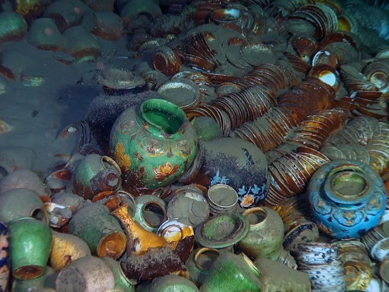 Китайские археологи заинтригованы двумя затонувшими старинными кораблями