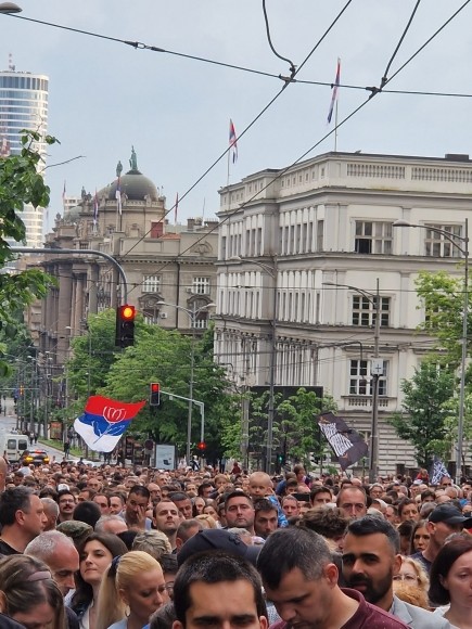 Стеван Гайич о протестах в Сербии: Дай Бог, чтоб мы преодолели эти трудные времена!