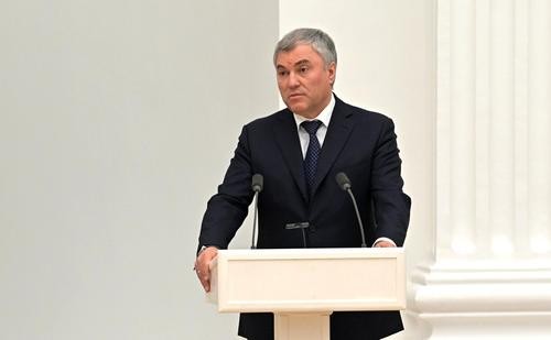 Володин: войну на Украине ведут НАТО, Вашингтон и Брюссель, России с украинским народом делить нечего