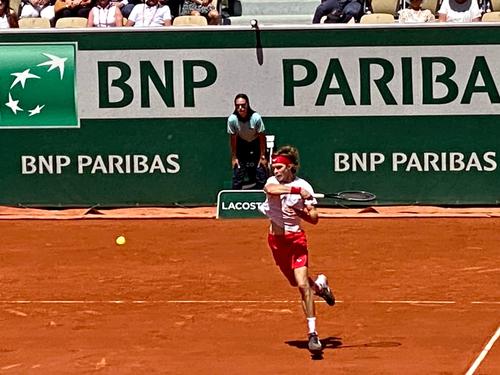 Теннисист Андрей Рублев: Чувствую, что не настолько хорош в плане не только эмоциональном, но и в плане самой игры Теннисист Андрей Рублев: Чувствую, что не настолько хорош в плане не только эмоциональном, но и в плане самой игры