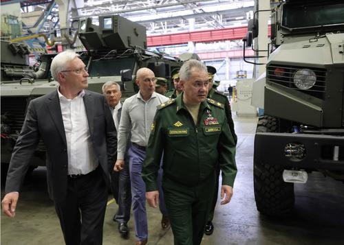 Сообщение МО РФ о визите Шойгу в Татарстан, полная версия