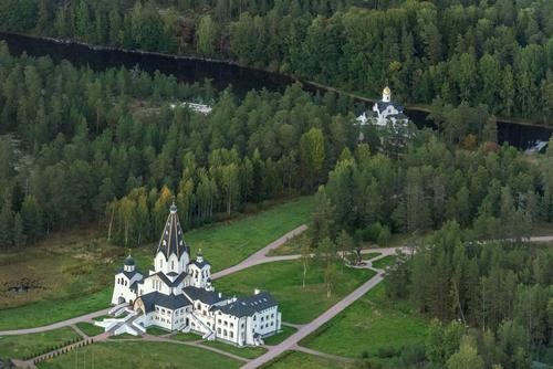 Владимир Путин и Александр Лукашенко посетили остров Валаам