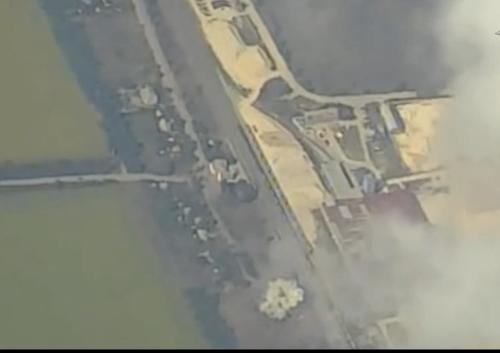 Горят украинские Ж/Д эшелоны с западной техникой и боеприпасами 