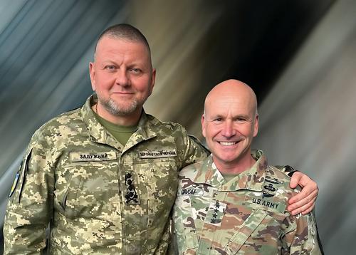 Залужный и Каволи обсудили возможные планы России на поле боя