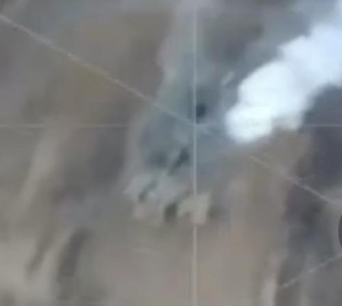 Палестинский квадрокоптер отправил израильский танк на свалку истории