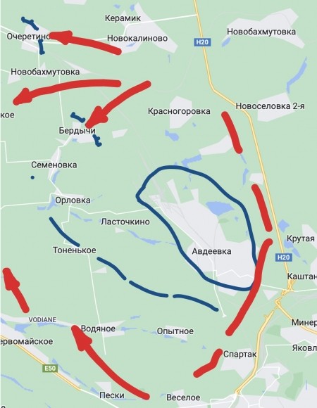 Какие силы могут попасть в котёл в Авдеевке Какие силы могут попасть в котёл в Авдеевке