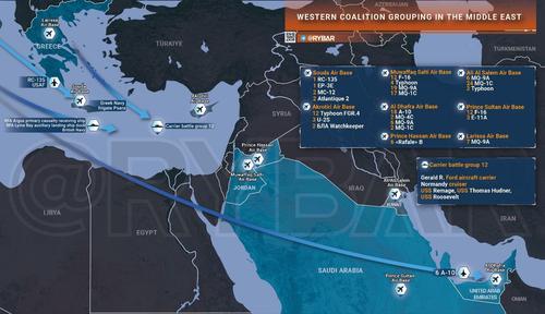США резко наращивают своё военное присутствие на Ближнем Востоке