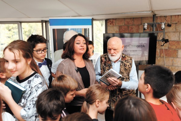 Писатель Виктор Слипенчук посетил Белград