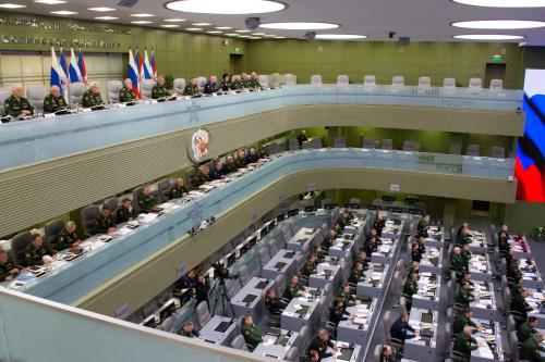 Сергей Шойгу провел селекторное совещание с руководящим составом ВС РФ Сергей Шойгу провел селекторное совещание с руководящим составом ВС РФ