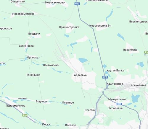 На авдеевском направлении гремит канонада 