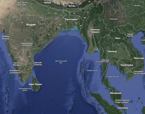 В Бенгальском заливе корабли России и Индии выполнили артиллерийские стрельбы 