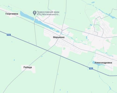 ВС РФ выбивают противника из Марьинки 