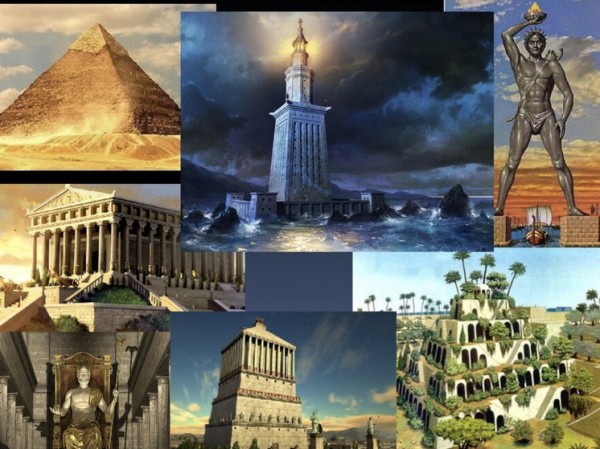 Искусственный интеллект воссоздал семь чудес древнего мира