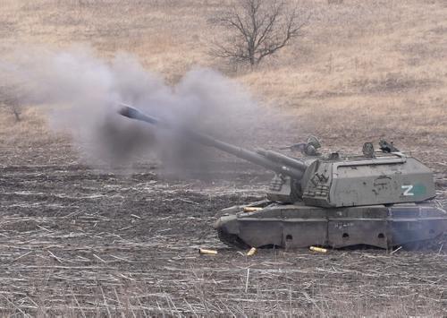 Пресс-служба ЗВО: расчёт САУ массированным ударом уничтожил ДРГ ВСУ Пресс-служба ЗВО: расчёт САУ массированным ударом уничтожил ДРГ ВСУ