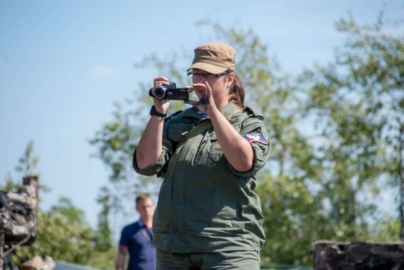 Французский голос русского Донбасса – Кристель Нэан Французский голос русского Донбасса – Кристель Нэан