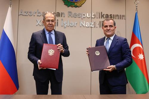 Лавров и глава МИД Азербайджана Байрамов обсудили ситуацию в регионе Лавров и глава МИД Азербайджана Байрамов обсудили ситуацию в регионе