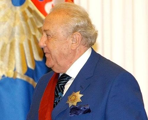 Владимир Путин поздравил с 90-летием Зураба Церетели