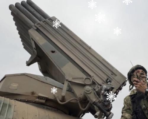 Российские «Грады» уничтожили бойцов и технику ВСУ на правом берегу Днепра 