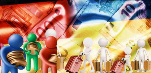 Кого кормит работающий житель Германии?