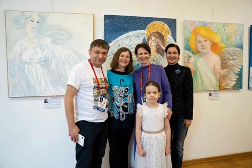 В Московском доме национальностей  состоялась презентация выставки «Международного арт-проекта «Ангелы Мира»