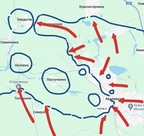 Военкоры: Командование ВСУ отводит войска из Авдеевки Военкоры: Командование ВСУ отводит войска из Авдеевки
