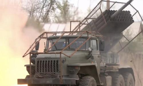 Целое подразделение ВСУ было уничтожено нашим расчётом БМ-21 одним залпом 