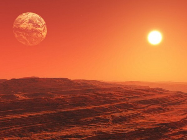 Ученые поставила в тупик непонятная дыра на Красной планете