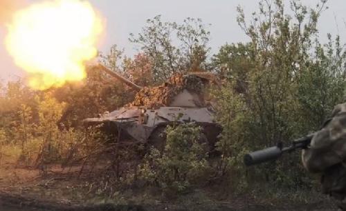 Российские самоходки «Нона-СВК» громят врага под Авдеевкой Российские самоходки «Нона-СВК» громят врага под Авдеевкой