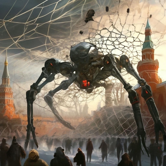 Путин против Искусственного Интеллекта, где Зеленский - аватар ИИ