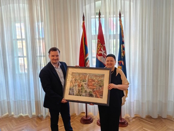 20 мая в городе Сремски-Карловци  прошла торжественная церемония открытия памятника «Казачий атаман»