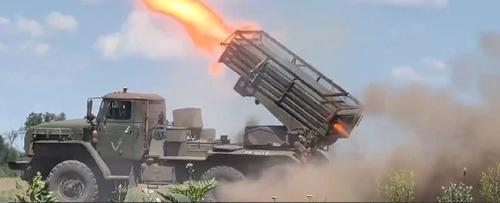 На Донецком направлении расчёт «Торнадо-Г» уничтожил пехоту ВСУ На Донецком направлении расчёт «Торнадо-Г» уничтожил пехоту ВСУ