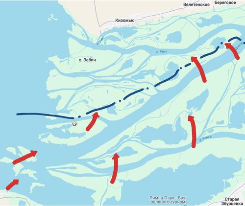 В Дельте Днепра россияне продолжают захватывать острова В Дельте Днепра россияне продолжают захватывать острова