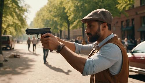 Офицер выстрелил себе в звание Героя России