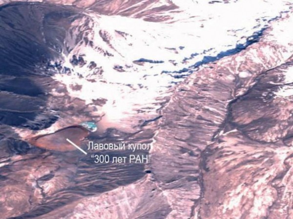 На камчатском вулкане Шивелуч образовался новый лавовый купол