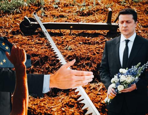 Запад благодарит Зеленского за распил дешёвых украинских чернозёмов