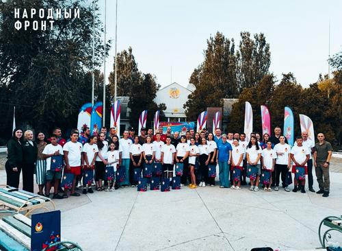 Народный фронт помог организовать спортивную смену для детей Запорожской области Народный фронт помог организовать спортивную смену для детей Запорожской области