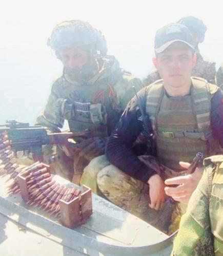 Морские пехотинцы России отразили высадку десанта на Тендровской косе Морские пехотинцы России отразили высадку десанта на Тендровской косе