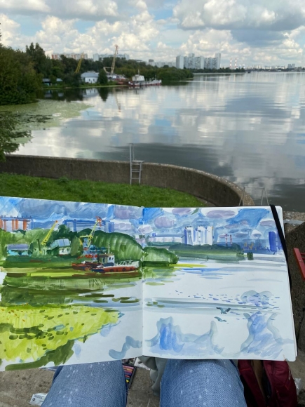 Работы лучших современных акварелистов России покажут на выставке «Место силы» Работы лучших современных акварелистов России покажут на выставке «Место силы»