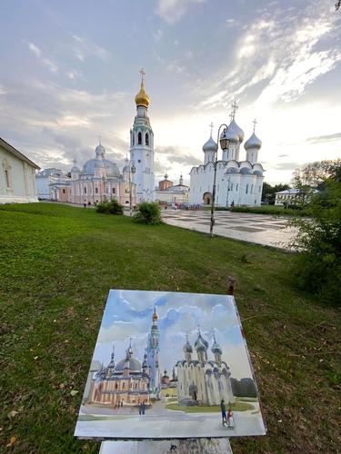 Работы лучших современных акварелистов России покажут на выставке «Место силы» Работы лучших современных акварелистов России покажут на выставке «Место силы»